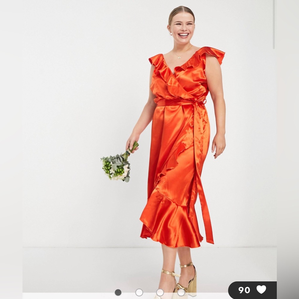 ASOS Plus-Size Wrap Dress